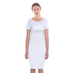 Classic Short Sleeve Midi Dress
