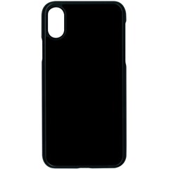 iPhone X Seamless Case (Black)