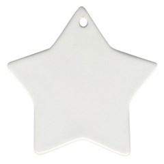 Star Ornament (Two Sides)