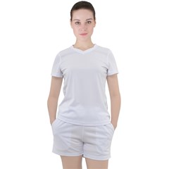 Women s Mesh T-Shirt and Shorts Set