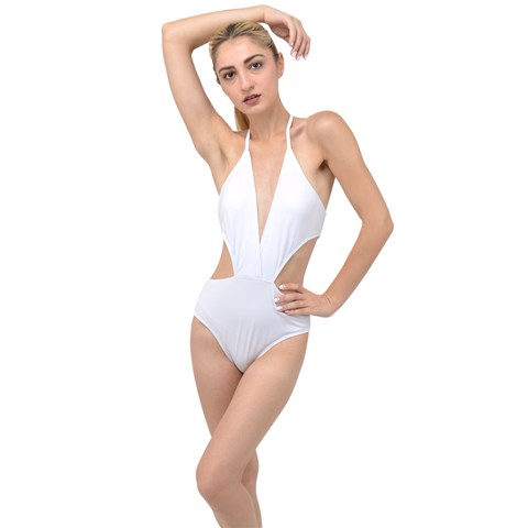 Plunging Cut Out Swimsuit