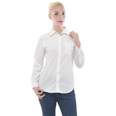 Women s Long Sleeve Pocket Shirt