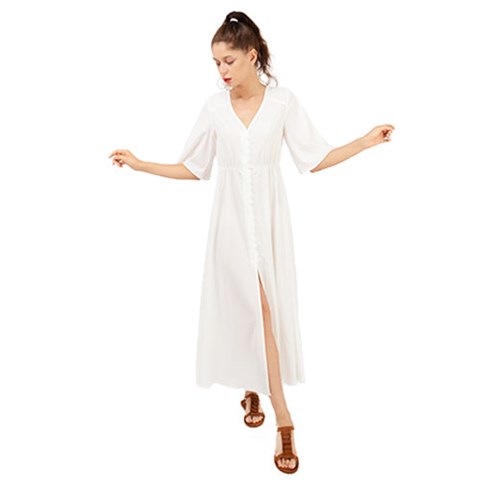 Kimono Sleeve Boho Dress
