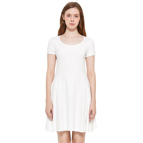 Inside Out Cap Sleeve Dress