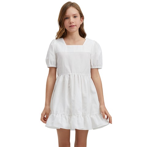 Kids  Short Sleeve Dolly Dress