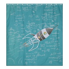 Shower Curtain 66  x 72  (Large)