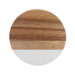 Marble Wood Coaster (Round)