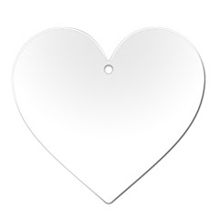 UV Print Acrylic Ornament Heart