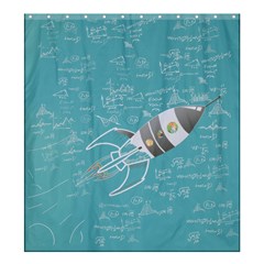 Shower Curtain 59  x 72  (Large)