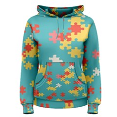 Puzzle Pieces Hoodie Women s Hoodie by LalyLauraFLM