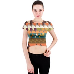 Crew Neck Crop Top by LalyLauraFLM