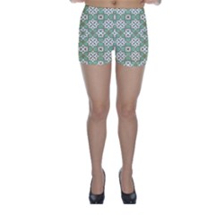 Luxury Pattern  Skinny Shorts by dflcprintsclothing