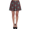 Cubes pattern abstract design Skater Skirt View1