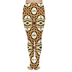 Faux Animal Print Pattern Tights by creativemom