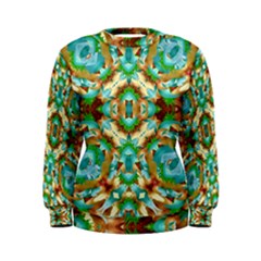 Colorful Modern Pattern Collage Women s Sweatshirt by dflcprintsclothing