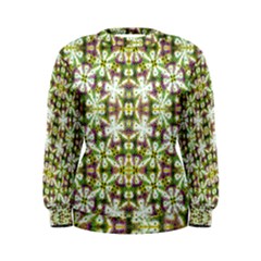 Neo Noveau Style Floral Print Women s Sweatshirt by dflcprintsclothing