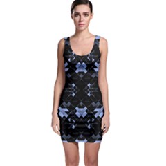 Geometric Futuristic Design Bodycon Dress by dflcprintsclothing