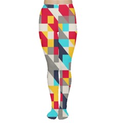 Colorful Shapes Tights by LalyLauraFLM