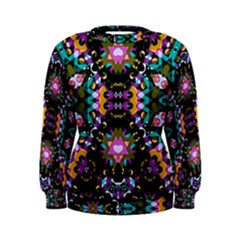 Digital Futuristic Geometric Print Women s Sweatshirt by dflcprintsclothing