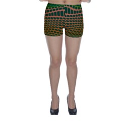 Distorted Rectangles Skinny Shorts by LalyLauraFLM