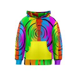 Rainbow Test Pattern Kid s Pullover Hoodie by StuffOrSomething