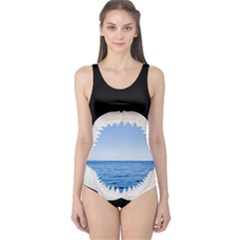 Big Sharky Women s One Piece Swimsuit by Groovy