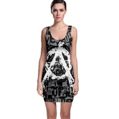 Anarchy Bodycon Dress by ArtistRoseanneJones