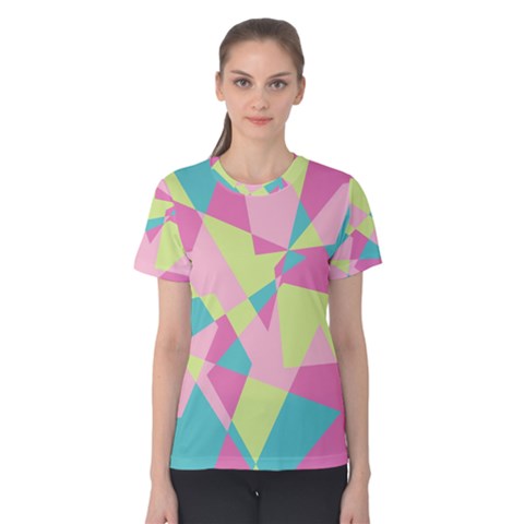 Abstraction Women s Cotton Tee by olgart