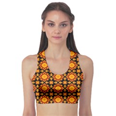 Cute Pretty Elegant Pattern Sports Bra by GardenOfOphir