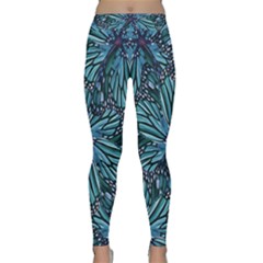 Modern Floral Collage Pattern Yoga Leggings by dflcprintsclothing
