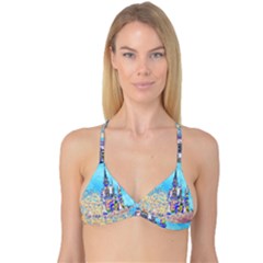 Castle For A Princess Reversible Tri Bikini Tops by Rokinart