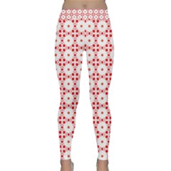 Cute Pretty Elegant Pattern Yoga Leggings by GardenOfOphir