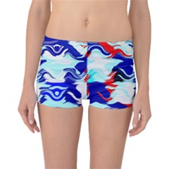 Wavy Chaos Boyleg Bikini Bottoms by LalyLauraFLM