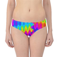 Amazing Acid Rainbow Hipster Bikini Bottoms by KirstenStar