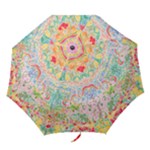  Rainbow Blossoms  by M.Nicole van Dam, Folding Umbrella