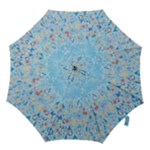 Raining Cats and Dogs  by M. Nicole van Dam, Hook Handle Umbrella (Medium)