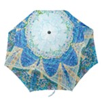  Golden Gate - San Francisco  by M. Nicole van Dam, Folding Umbrella
