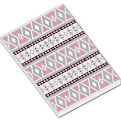 Fancy Tribal Border Pattern Soft Large Memo Pads by ImpressiveMoments