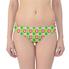 Cute Floral Pattern Hipster Bikini Bottoms by GardenOfOphir