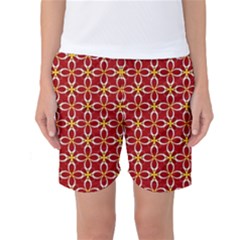 Cute Seamless Tile Pattern Gifts Women s Basketball Shorts by creativemom
