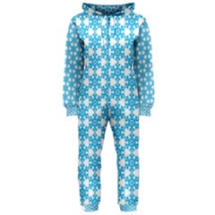 Cute Seamless Tile Pattern Gifts Hooded Jumpsuit (ladies)  by GardenOfOphir