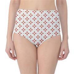 Cute Seamless Tile Pattern Gifts High-waist Bikini Bottoms by GardenOfOphir