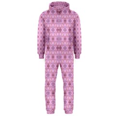 Cute Seamless Tile Pattern Gifts Hooded Jumpsuit (men)  by creativemom