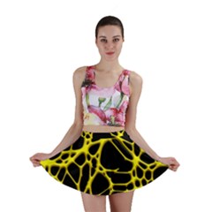 Hot Web Yellow Mini Skirts by ImpressiveMoments