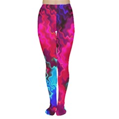 Psychedelic Storm Women s Tights by KirstenStarFashion