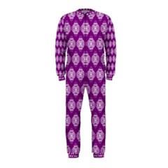 Abstract Knot Geometric Tile Pattern Onepiece Jumpsuit (kids) by GardenOfOphir