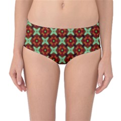 Cute Pattern Gifts Mid-waist Bikini Bottoms by creativemom