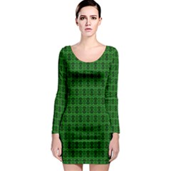 Cute Pattern Gifts Long Sleeve Bodycon Dresses by creativemom