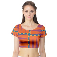 Short Sleeve Crop Top (tight Fit) by LalyLauraFLM
