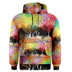 Colorful Tree Landscape Men s Pullover Hoodies
